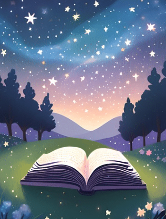 affiche du spectacle de contes sur les étoiles