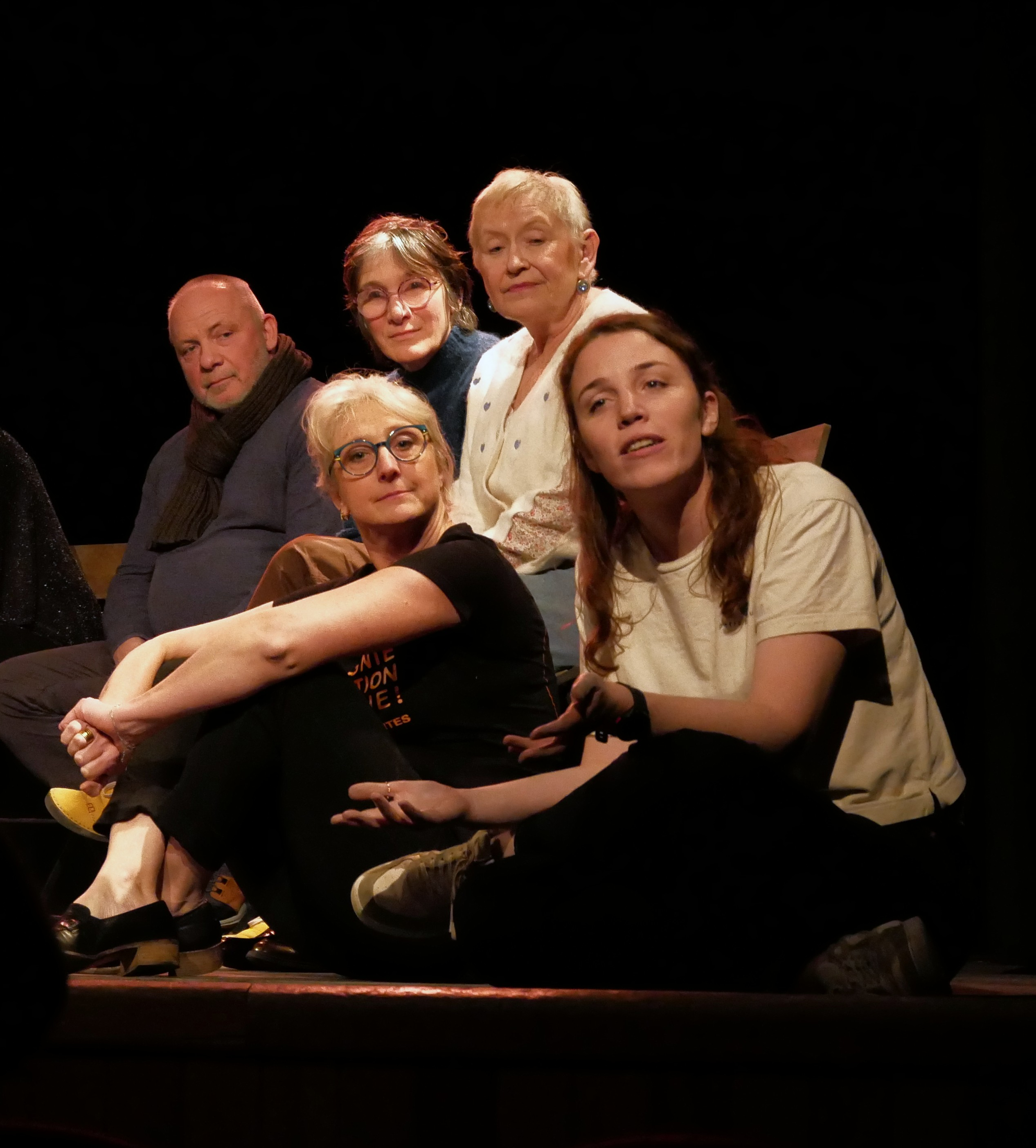 Les apprentis conteurs durant le festival Les contes et Nous 2026