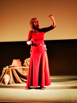 Emmanuelle Gryson sur scène